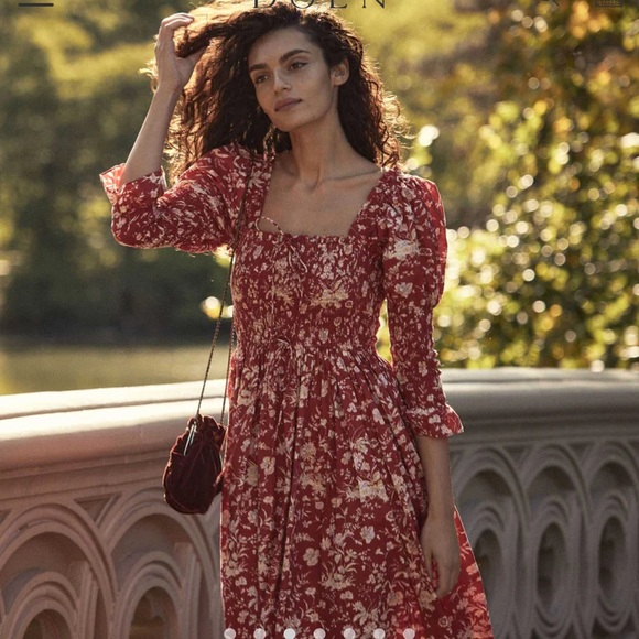 Doen Dresses & Skirts - Doen bijou dress in oaks bluff floral- Small